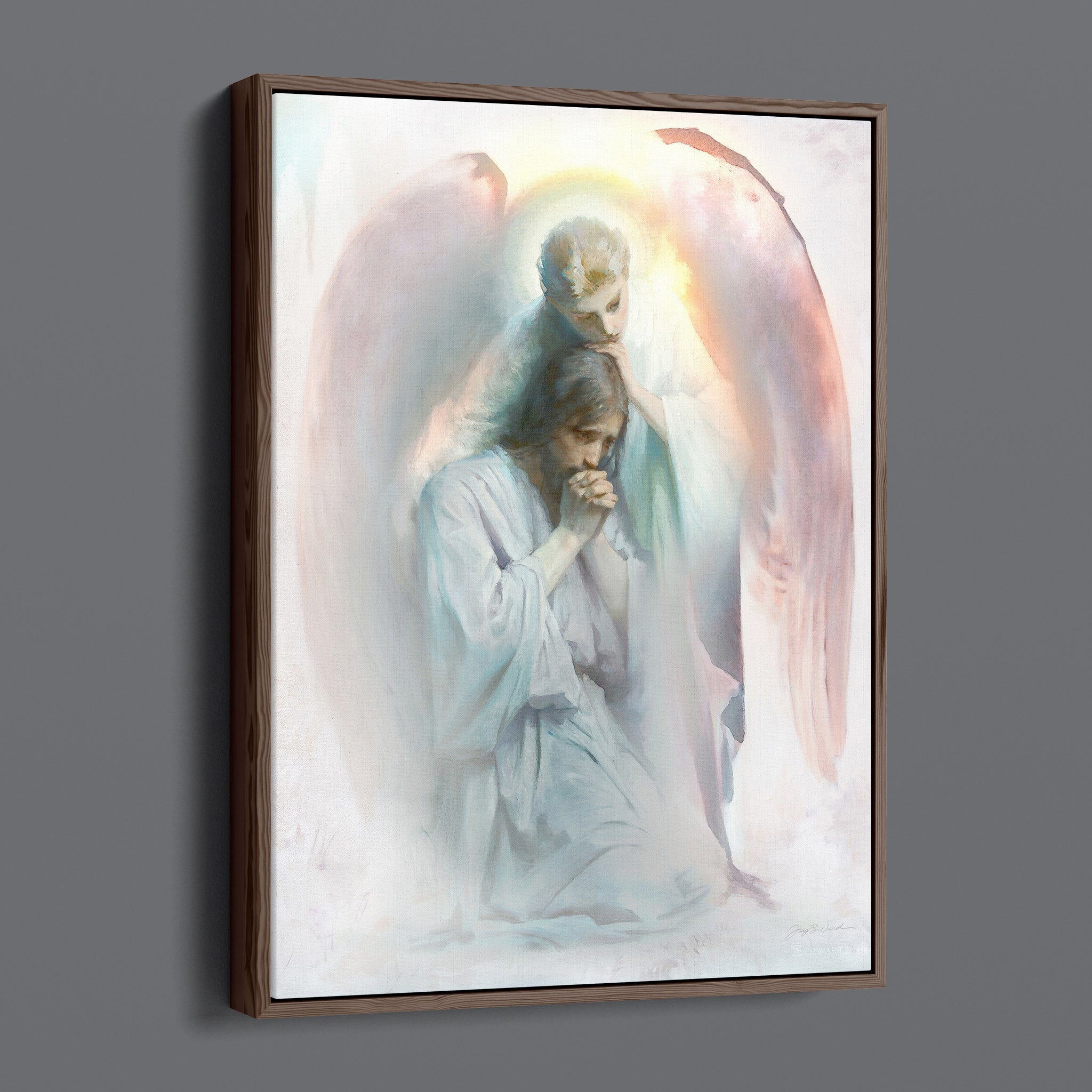 Agony in the Garden by Jay Bryant Ward after Frans Schwartz