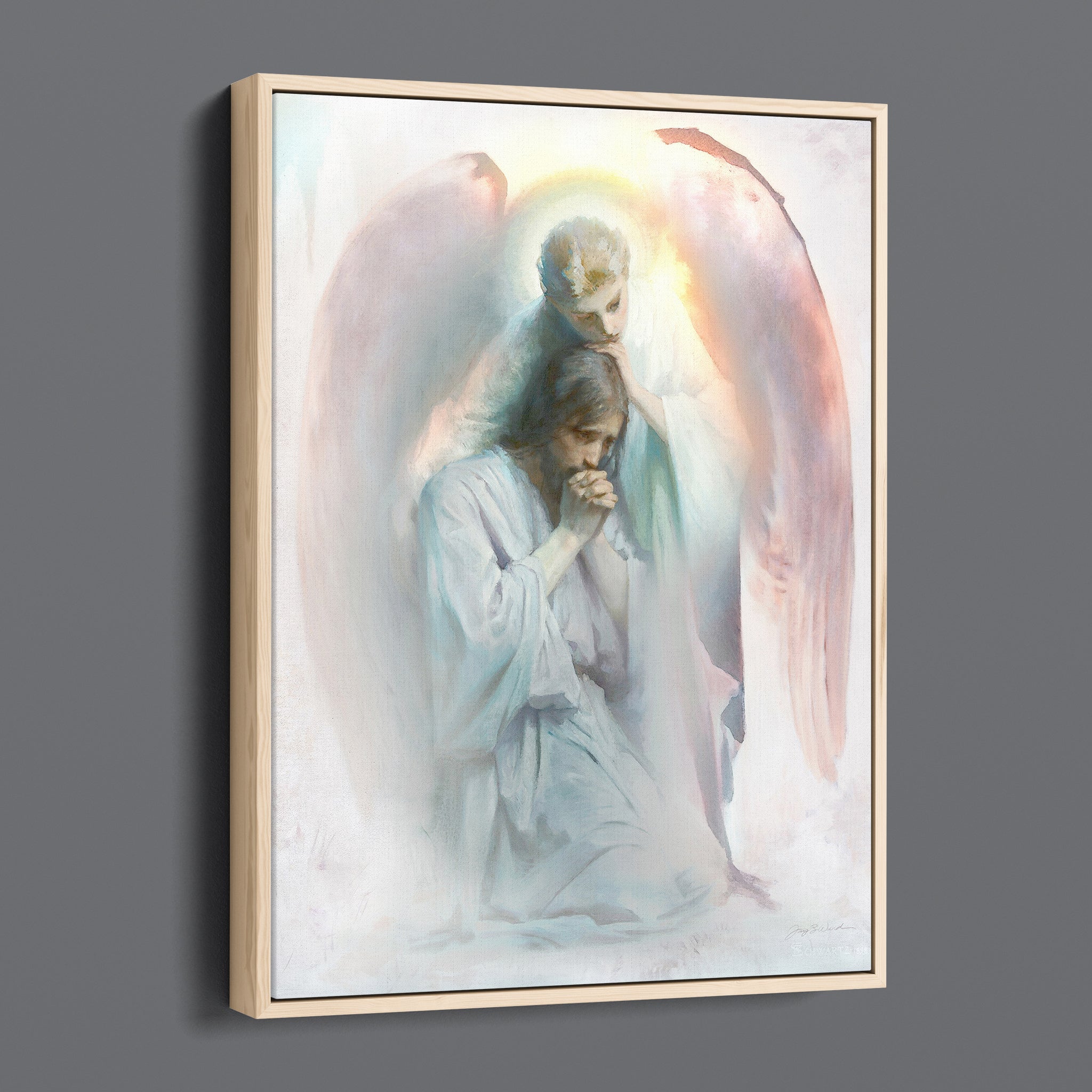 Agony in the Garden by Jay Bryant Ward after Frans Schwartz