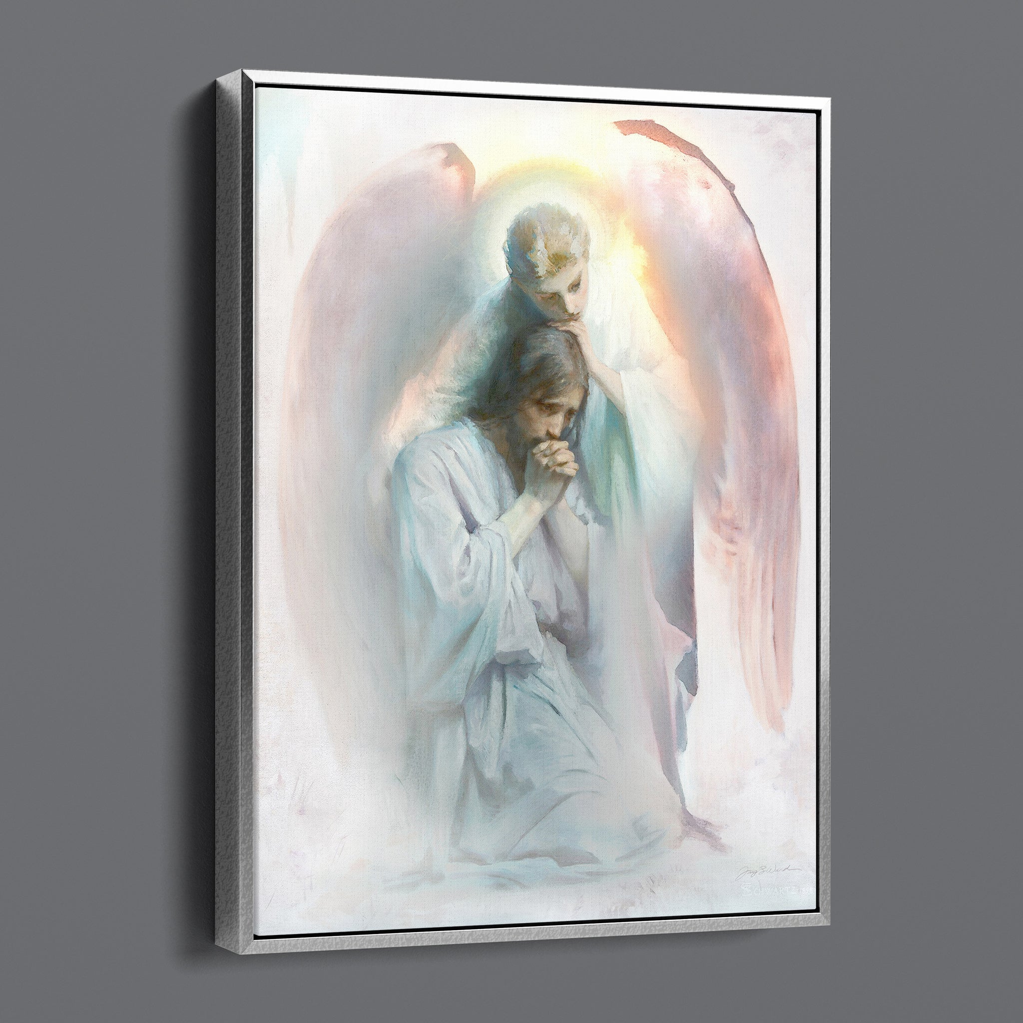 Agony in the Garden by Jay Bryant Ward after Frans Schwartz