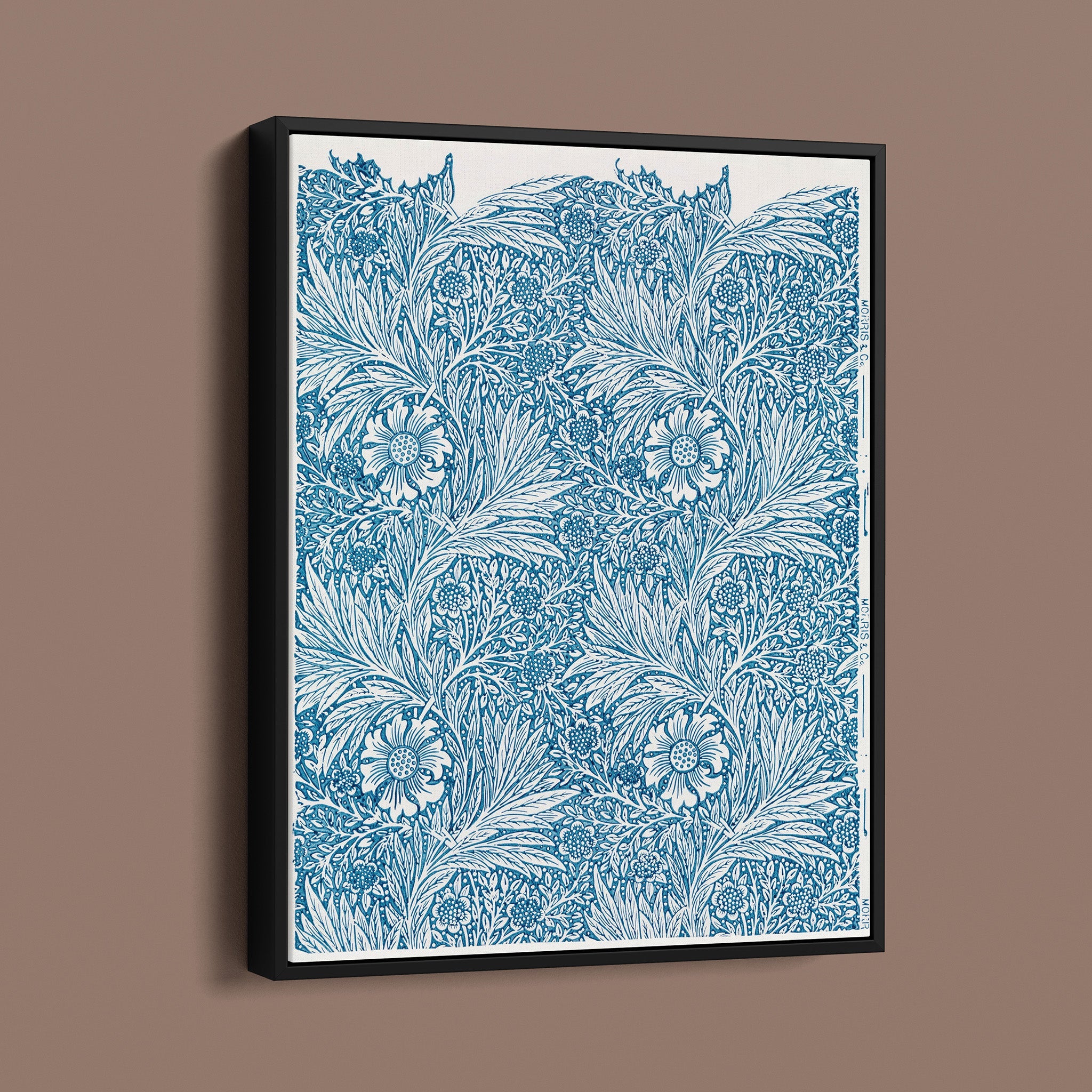 Vintage Fabric Design Blue II