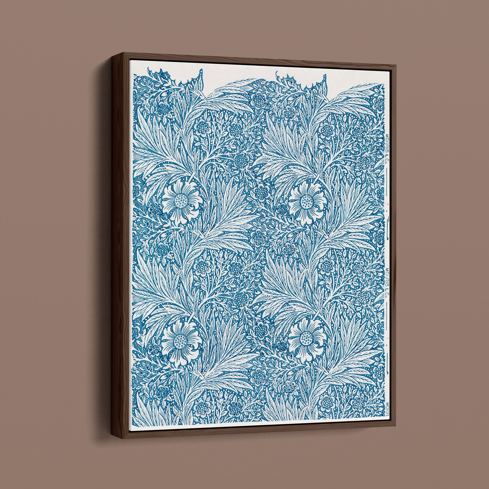 Vintage Fabric Design Blue II