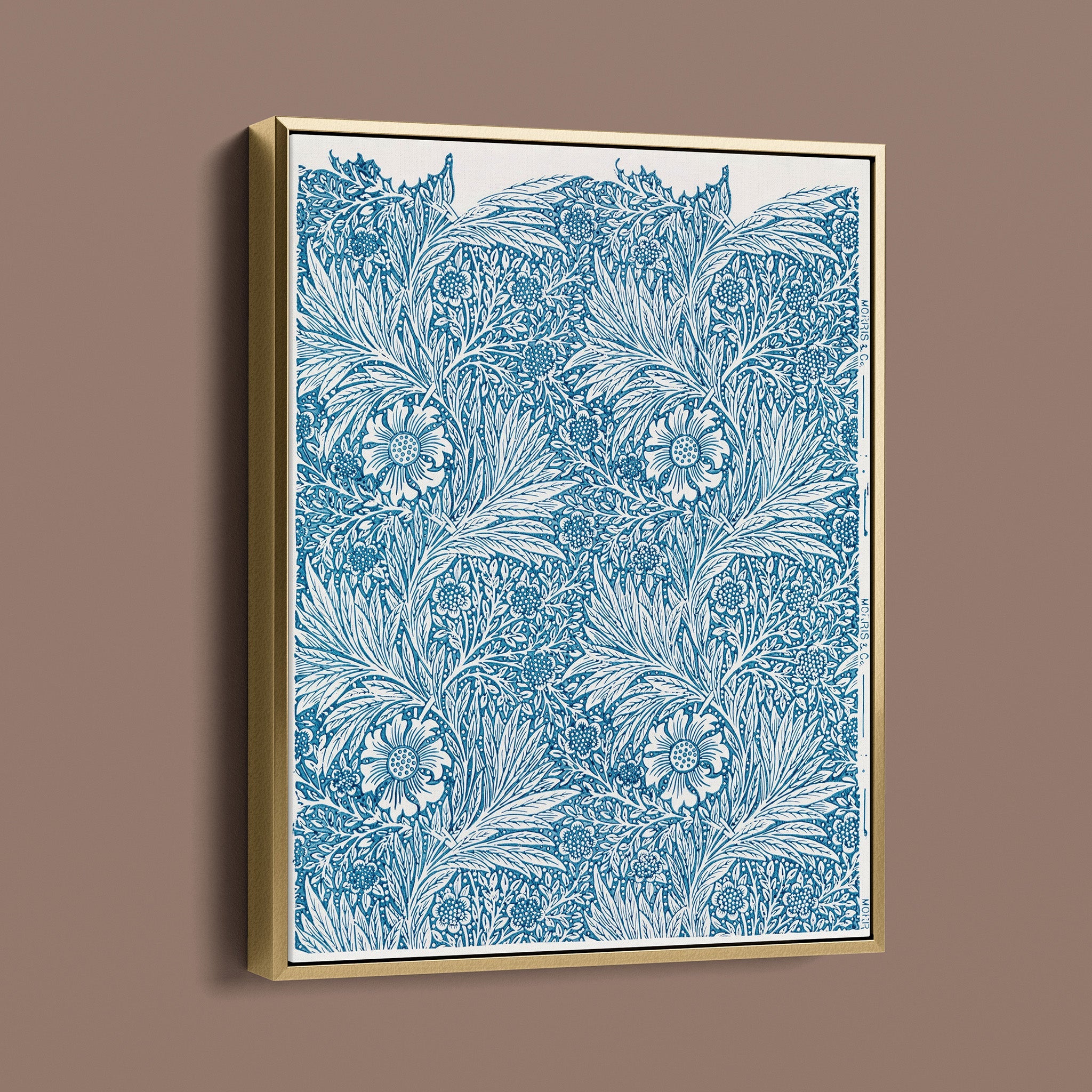 Vintage Fabric Design Blue II