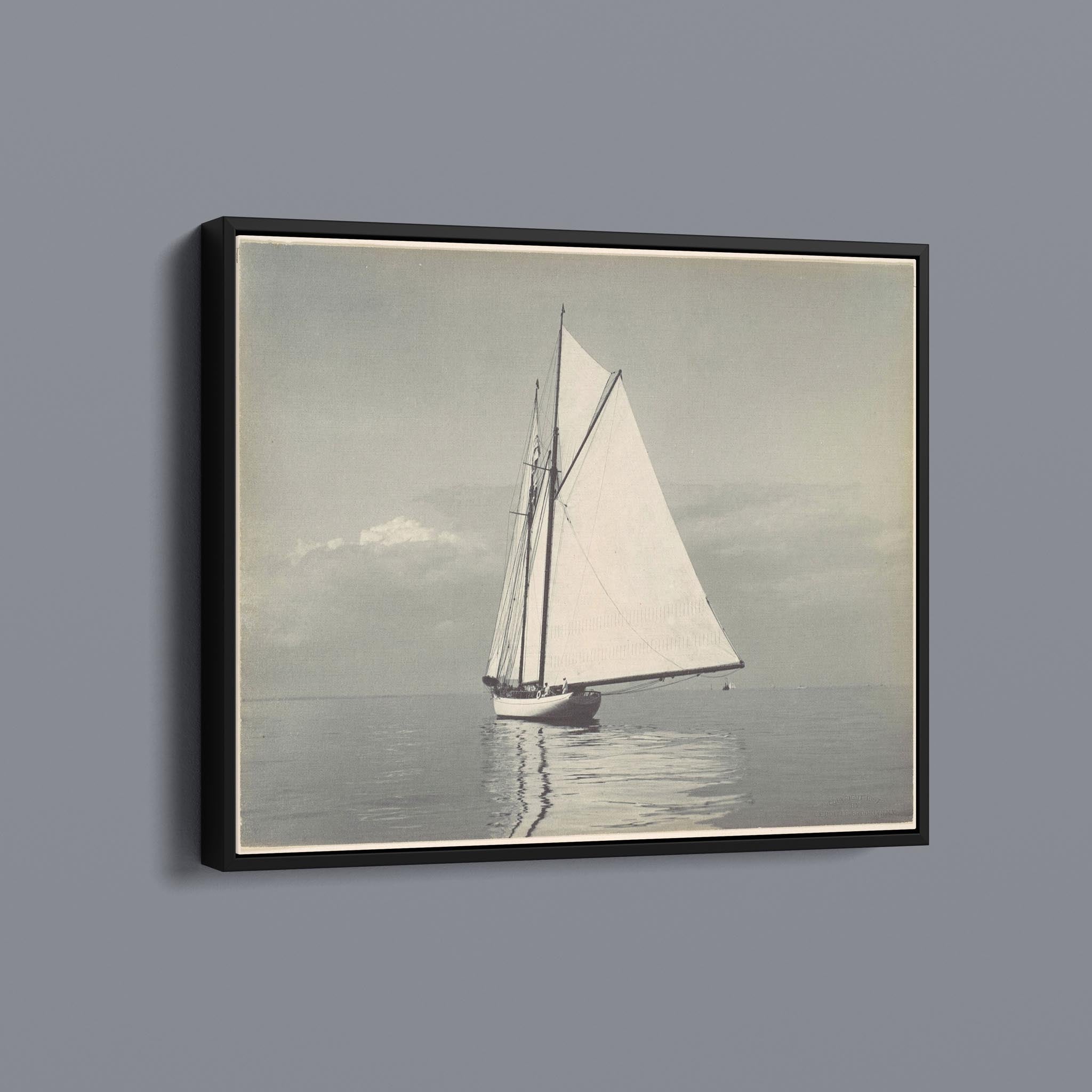 Vintage Nautical Sailboat