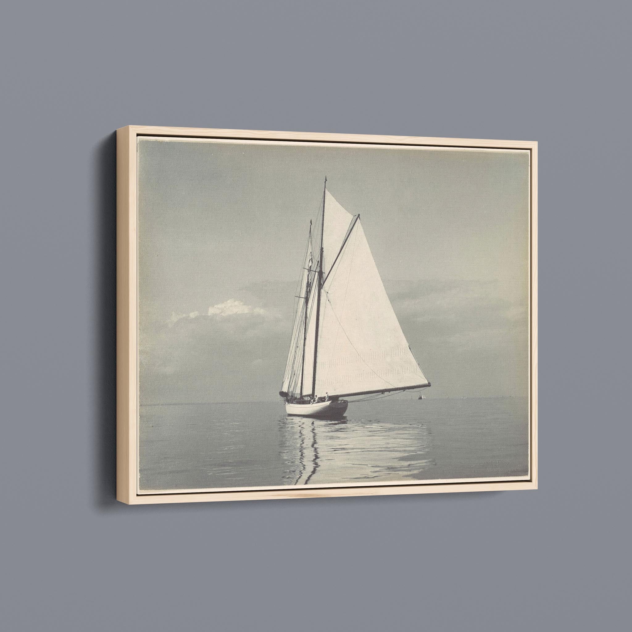 Vintage Nautical Sailboat