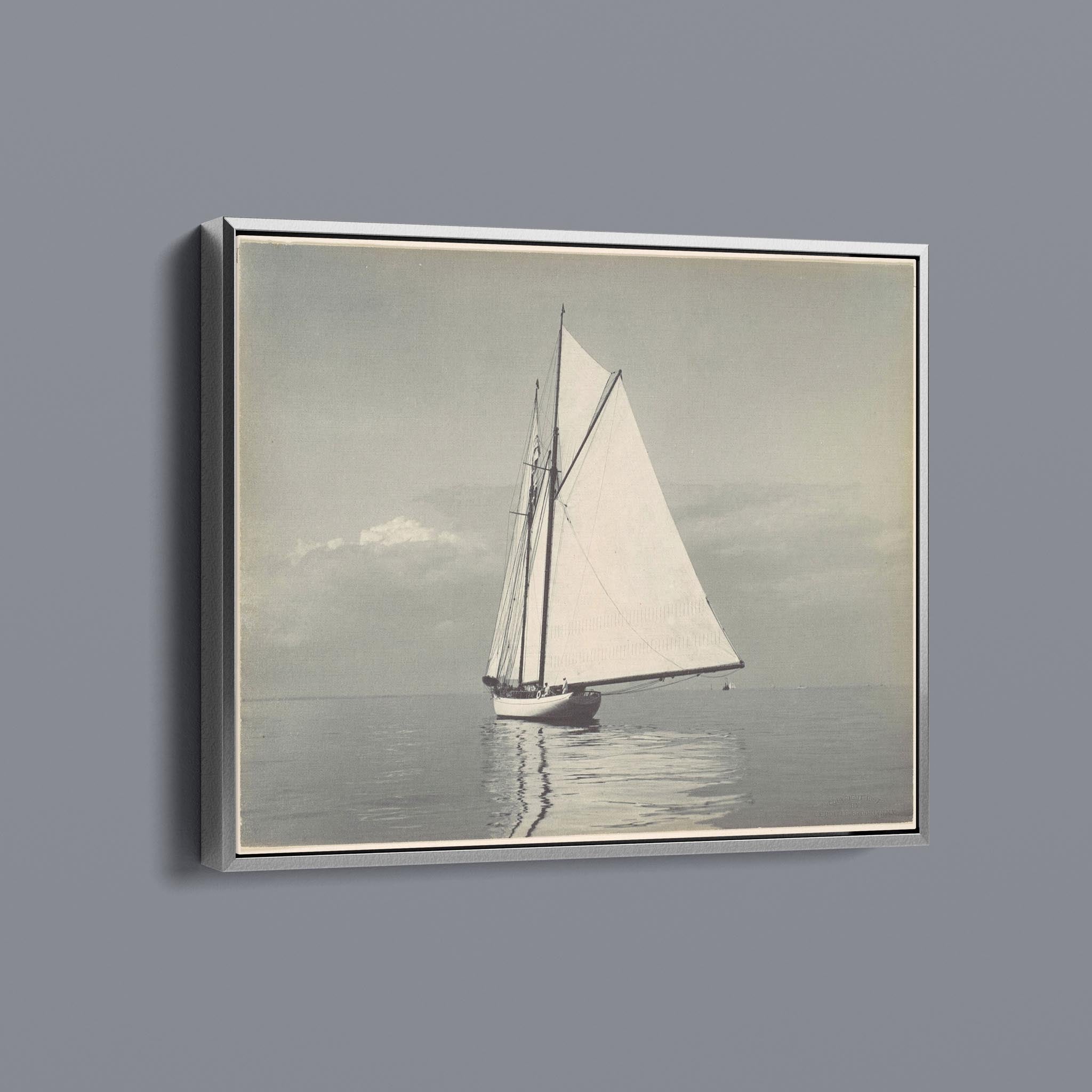 Vintage Nautical Sailboat