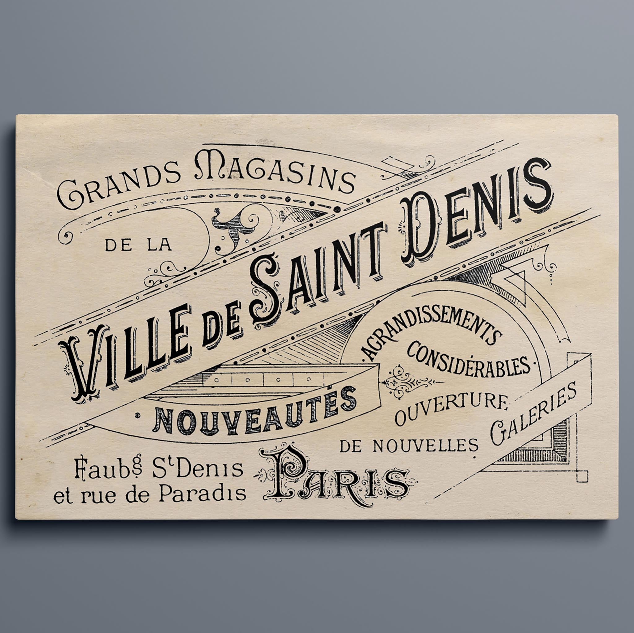Vintage Sign Poster