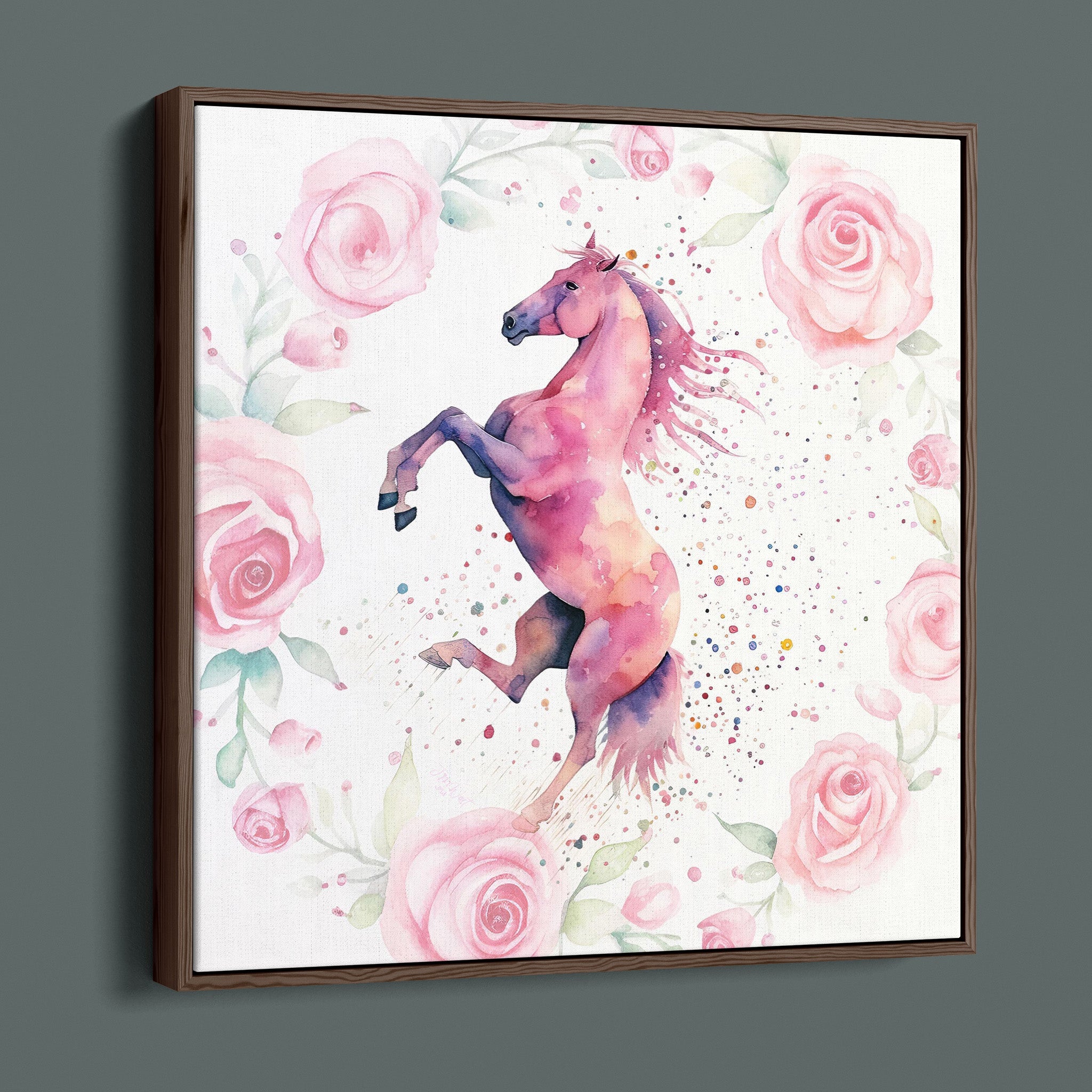 Cowgirl Diamond Decor - Horse