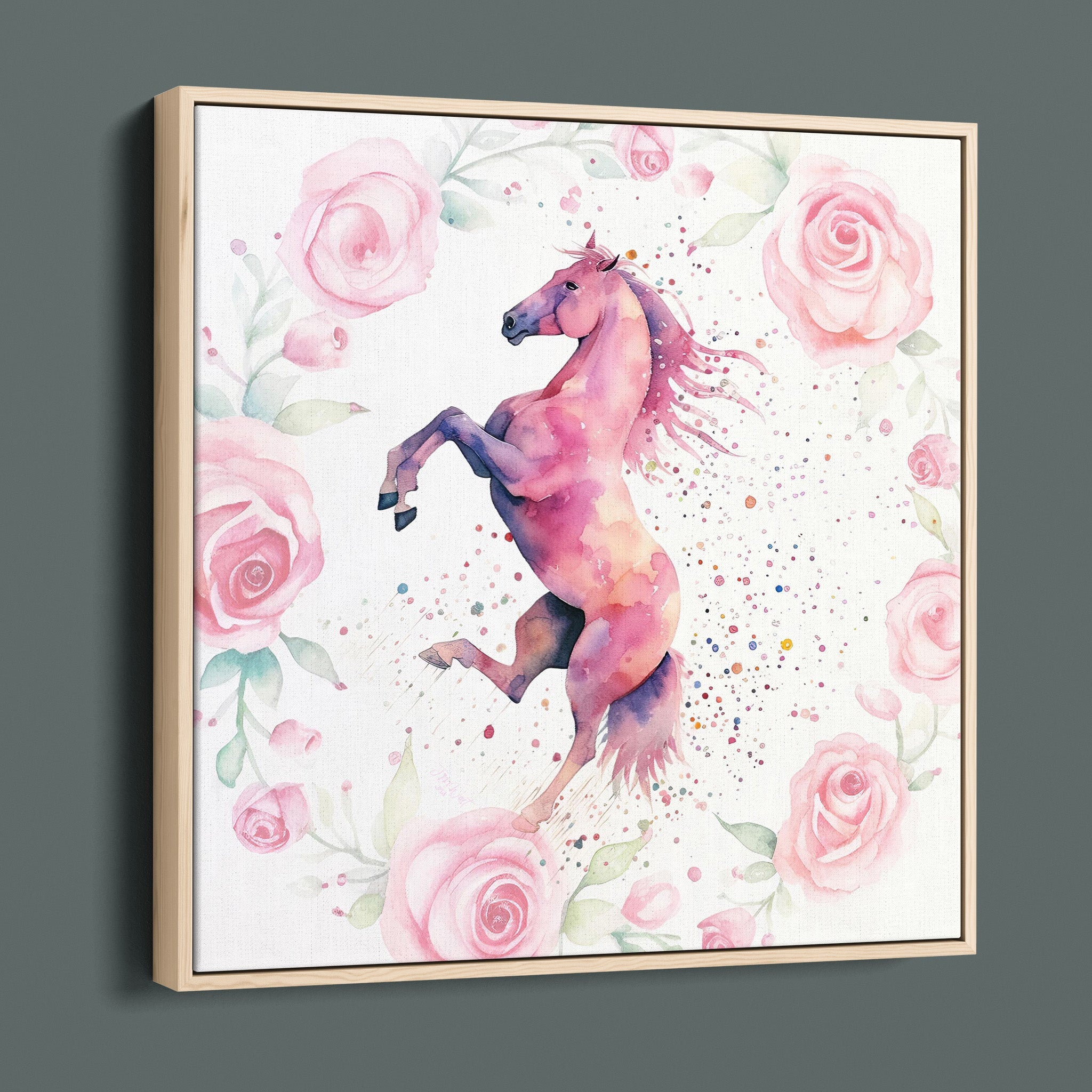 Cowgirl Diamond Decor - Horse