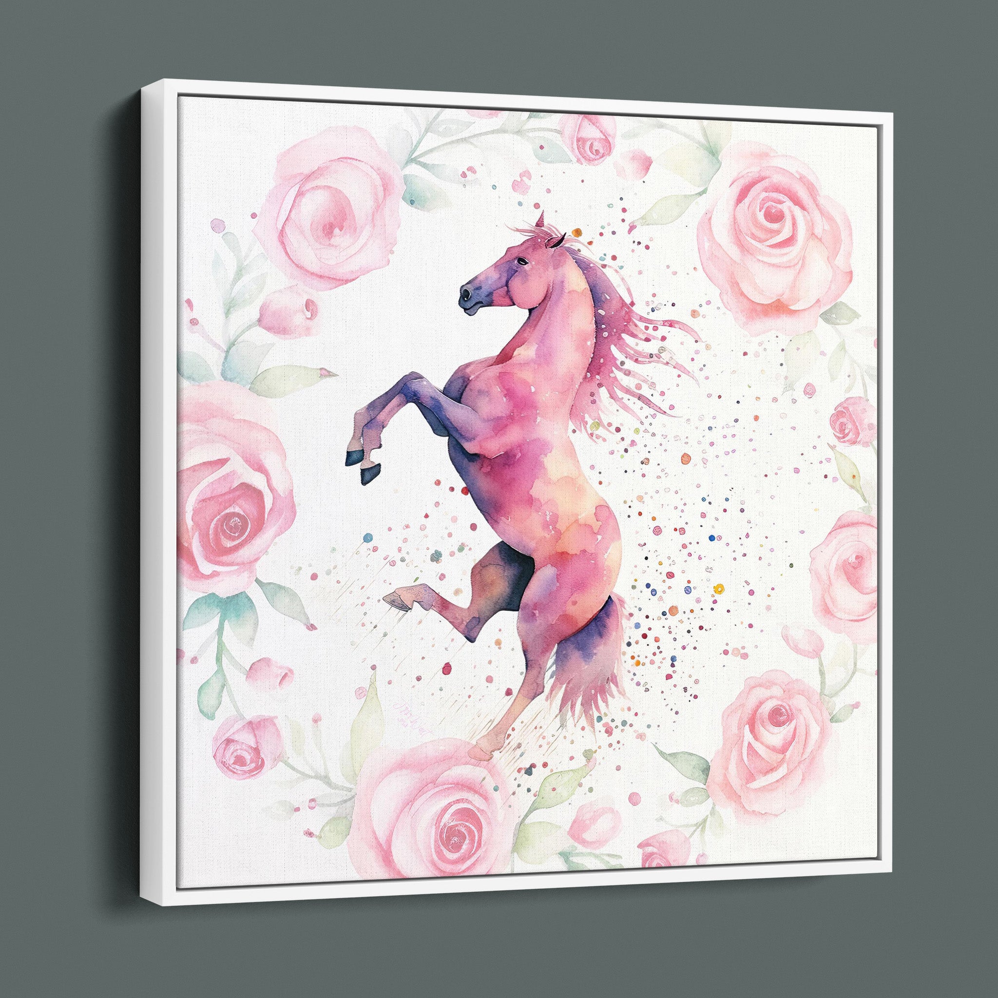 Cowgirl Diamond Decor - Horse